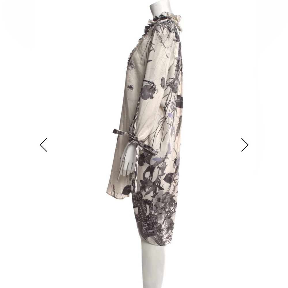Just Cavalli Printed Silky Tunic Dress | Size XL - Picture 2 of 12